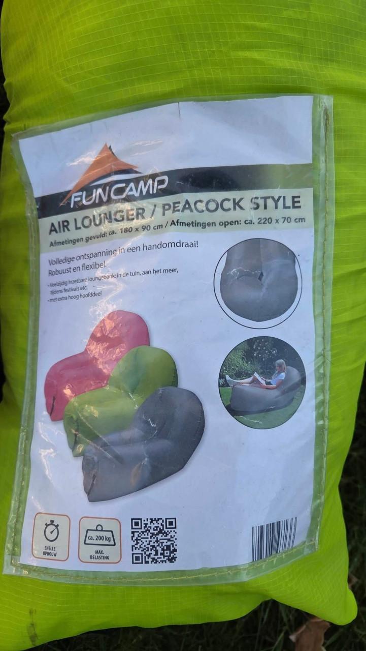 🌞 2 x Air Lounger in draagtas.