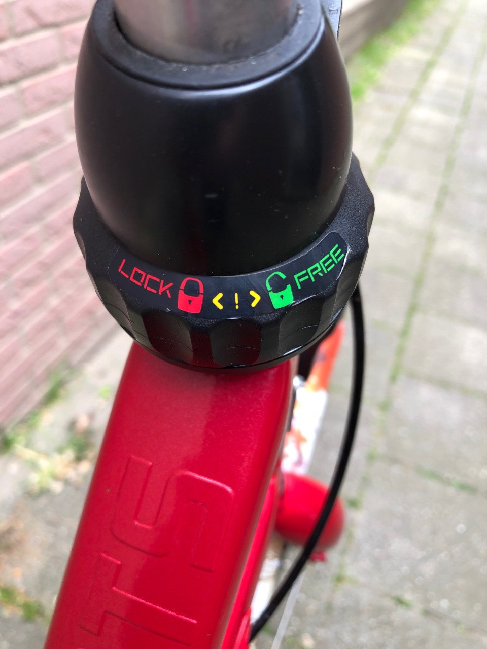 Damesfiets.