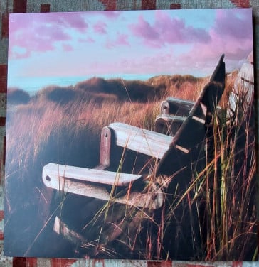 Mooie Zeeuwse foto voor binnen aan de muur 60x60 cm.