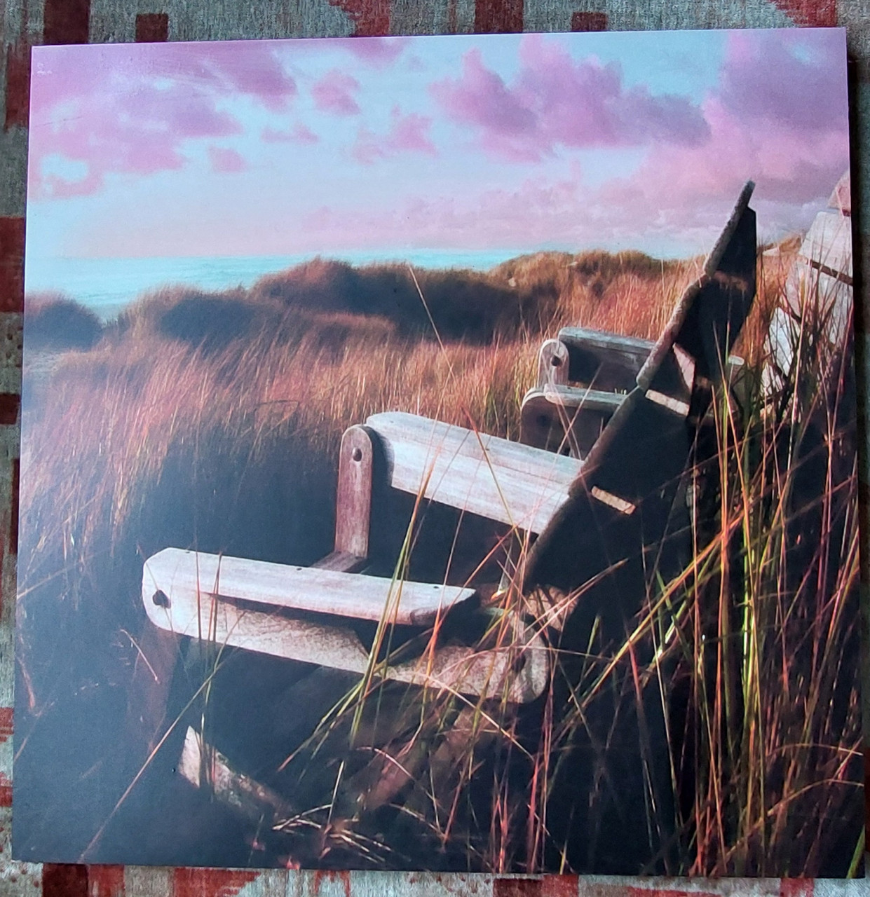 Mooie Zeeuwse foto voor binnen aan de muur 60x60 cm.