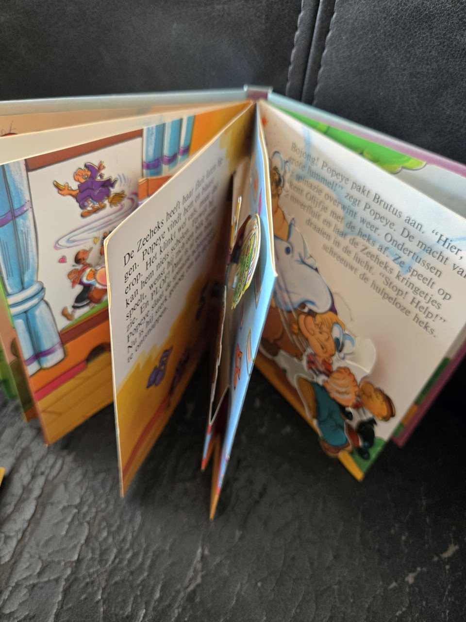 3 x pop-up boekje Popeye 1982 1e druk