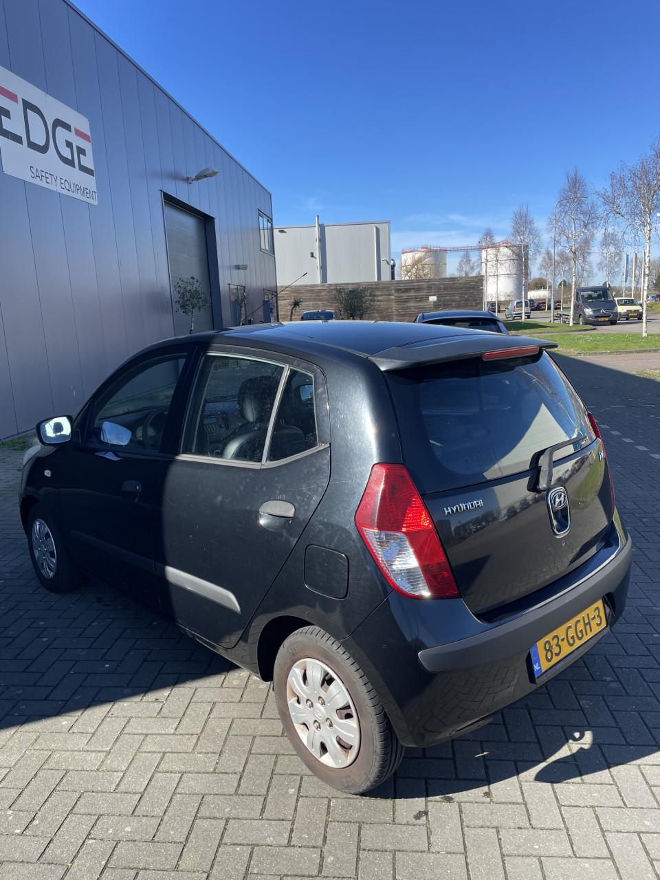 Hyundai i10 1.1 I 5DR 2008 Zwart | 69.646 NAP | NIEUWE APK!