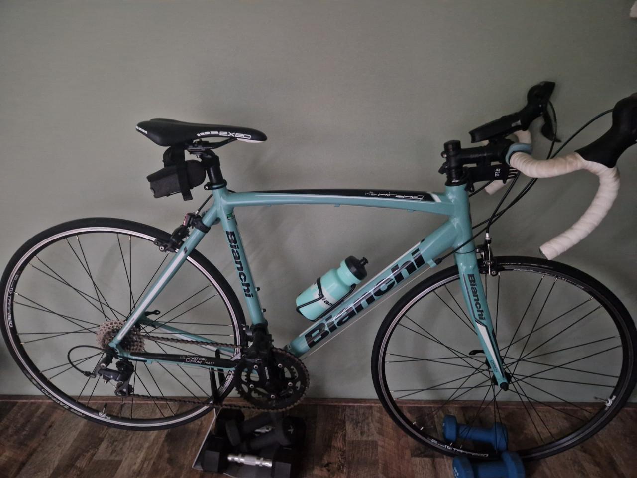 Mooie goed onderhouden Bianchi racefiets