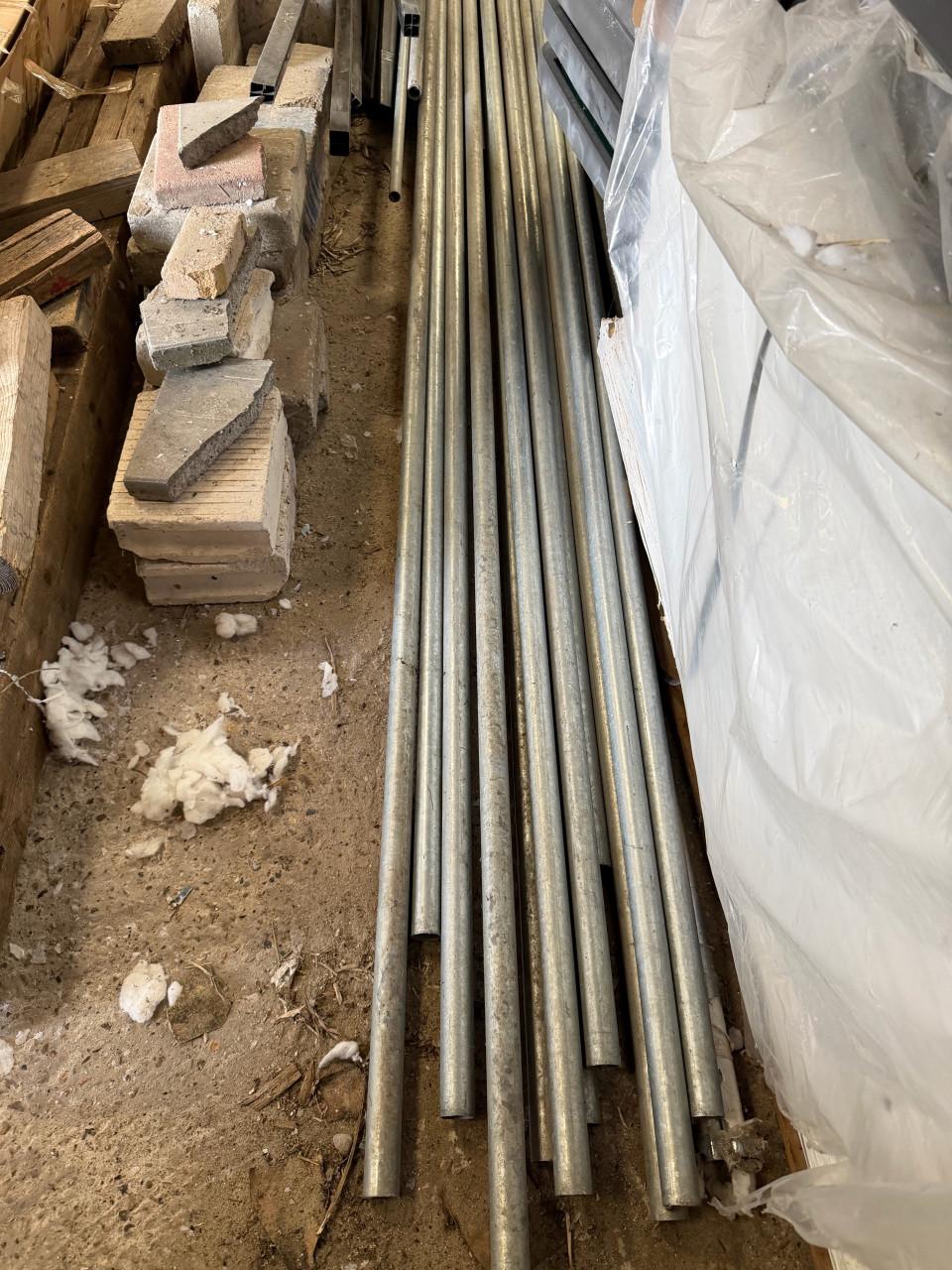 Gehalvaniseerde buizen 6m