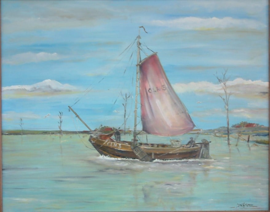 Schilderijen  --water en windt
