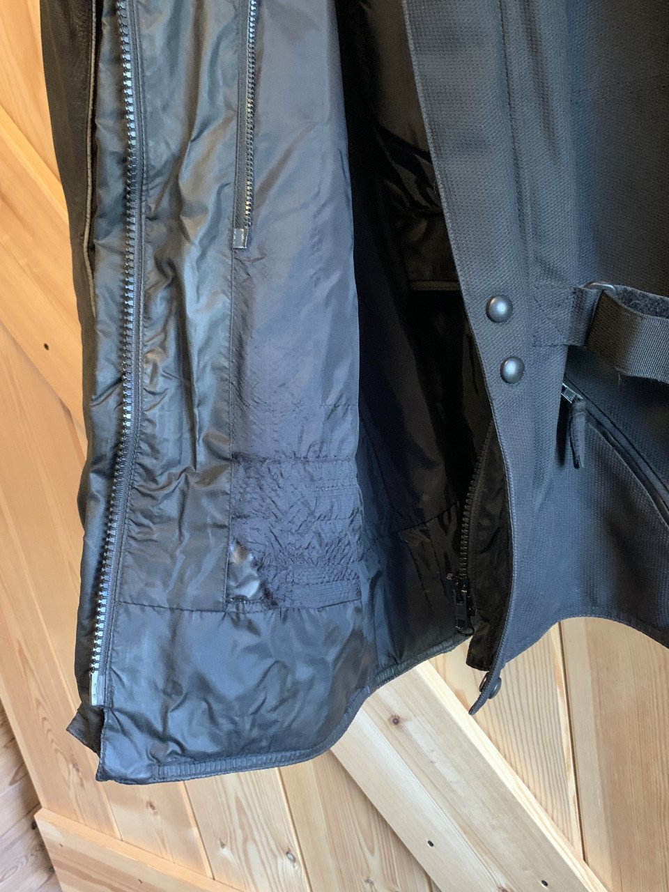 Motorjas DIFI leer/aerotex maat XL