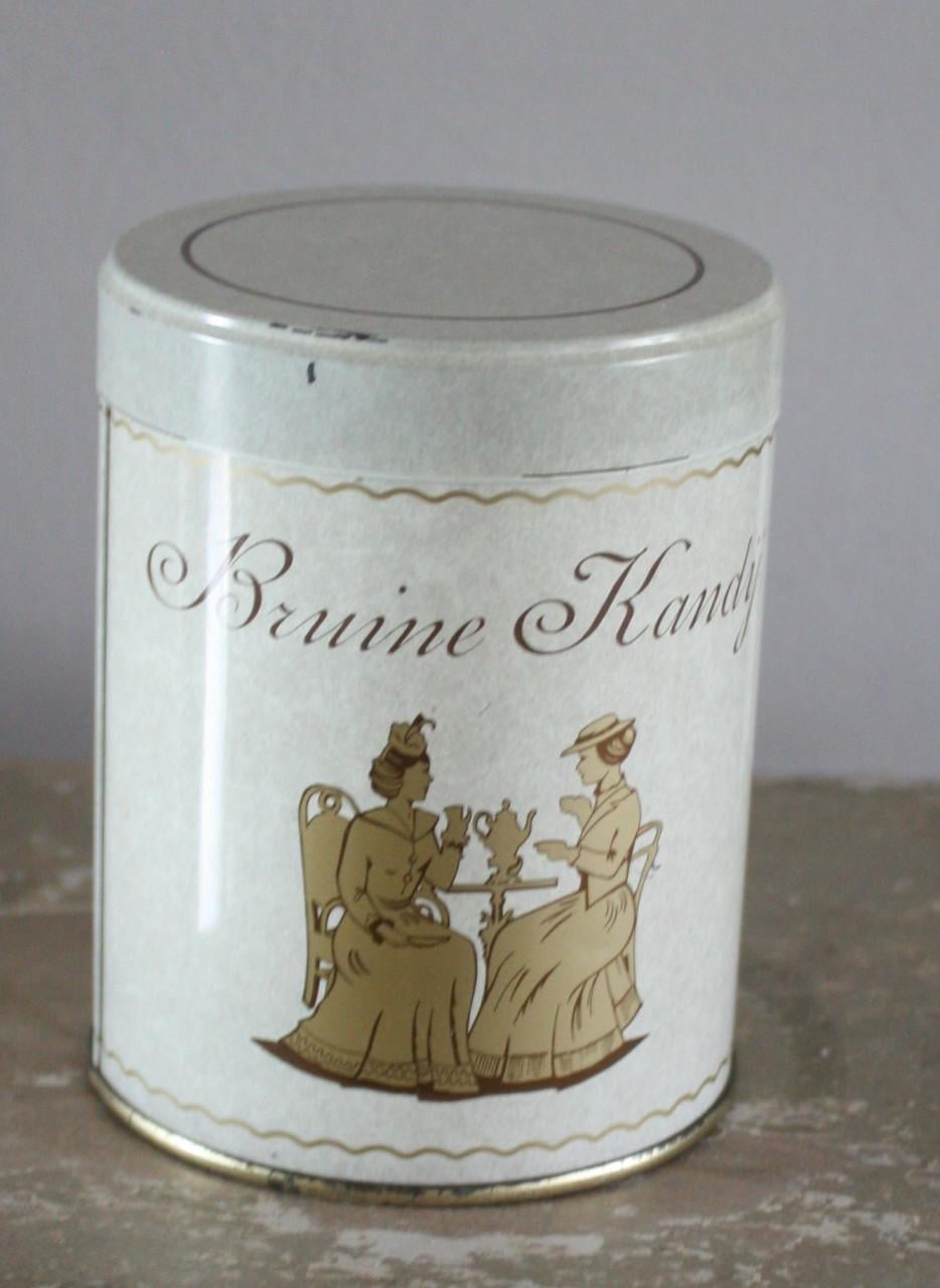 Blik met goudkleurige prinsessen afbeelding