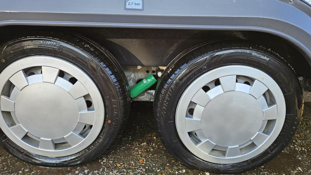 Fendt diamant 590 bouwjaar: 1993. Dubbelasser – Ruime Gezinscaravan