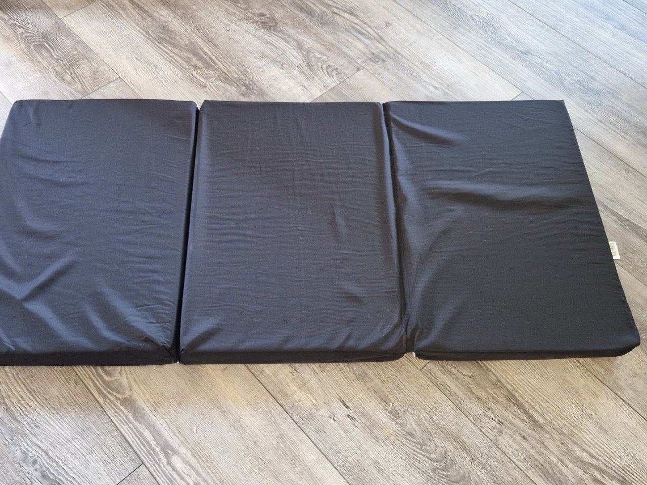 Los matras voor campingbed zwart
