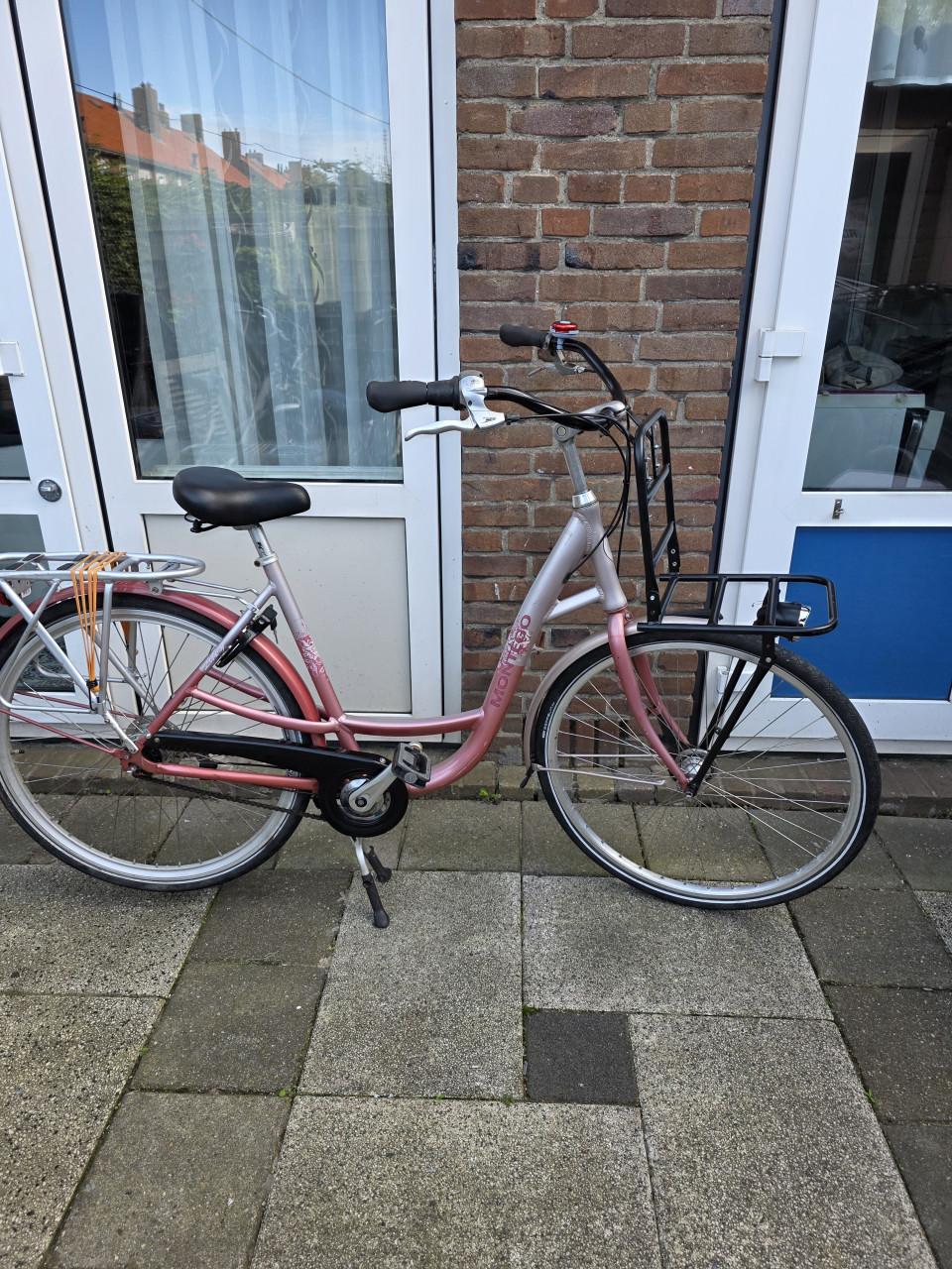 Dames fiets MONTEGO-28 inch-7 versnellingen-Fr.maat 53cm-Nieuw zadel