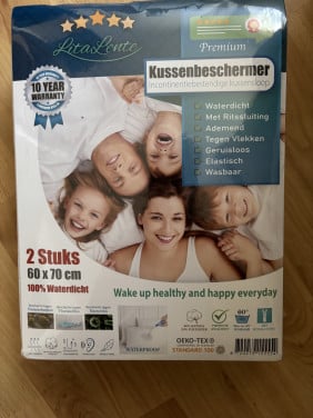 Kussensloop waterdicht