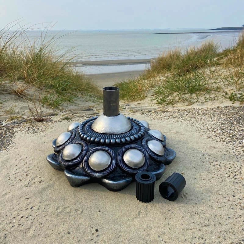 Parasolvoet Zeeuwse knop diameyer 50cm