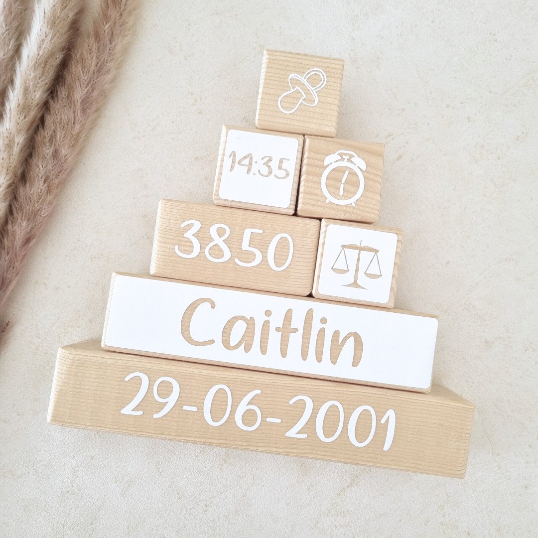 Gepersonaliseerde kraamcadeautjes