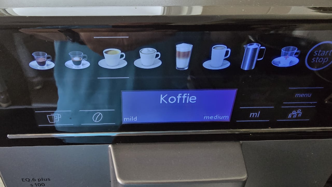 Siemens koffiemachine EQ6 s100