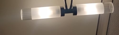 Perfect voor op een piano of bureau -- lamp