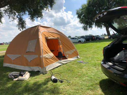 Karsten opblaasbare tent 3,5x3,5meter