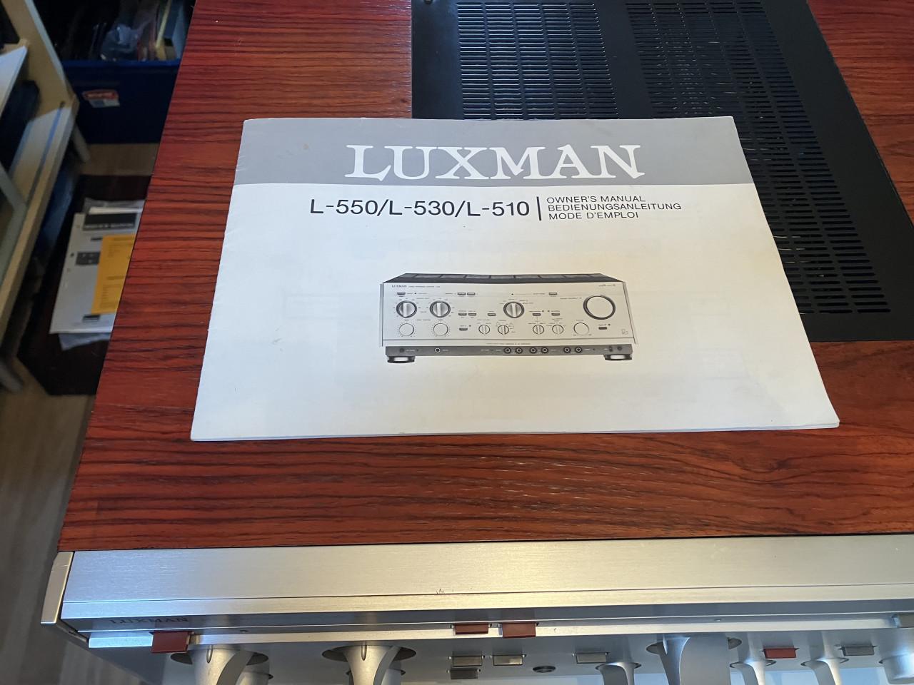 Luxman L-510 vintage top vintage versterker MM/MC 2x112W service+garantie