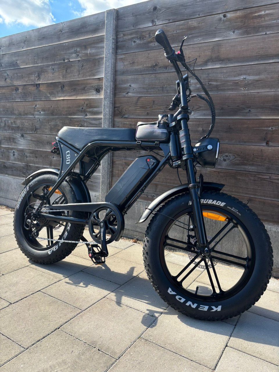 Nieuwe fatbike C80 met maar 200 km gereden