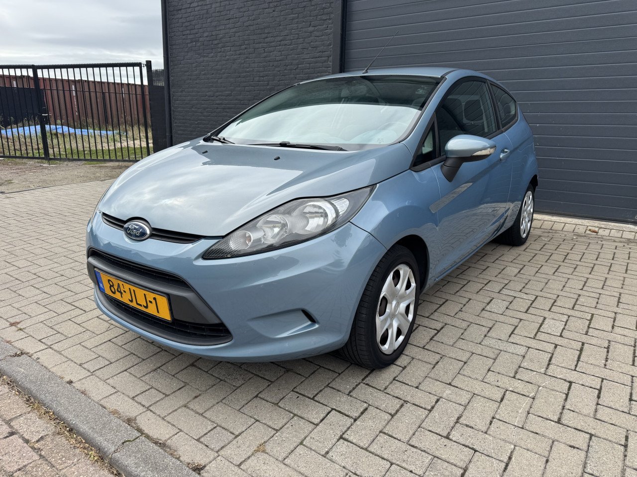 Ford Fiesta 1.25 44KW Limited 3DRS 2009 Blauw Airco Apk Nap