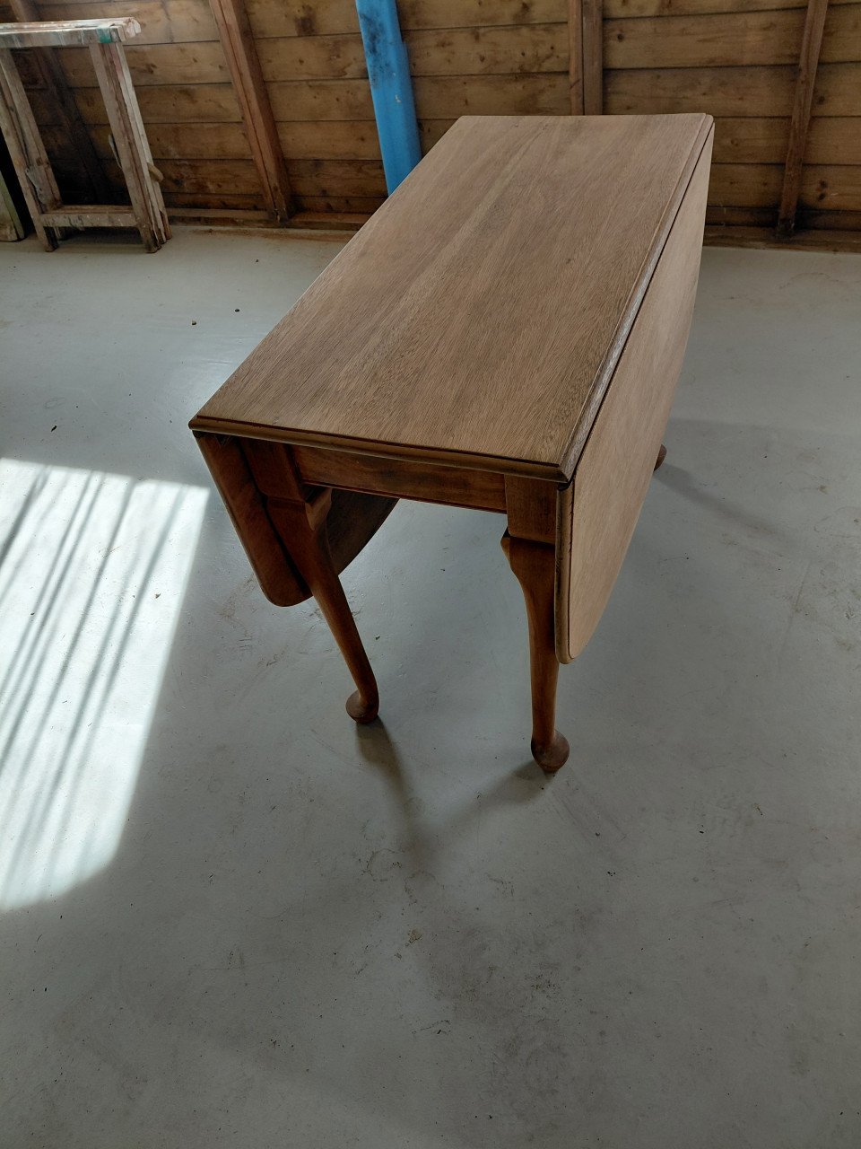 Massief eiken uitklapbare eettafel