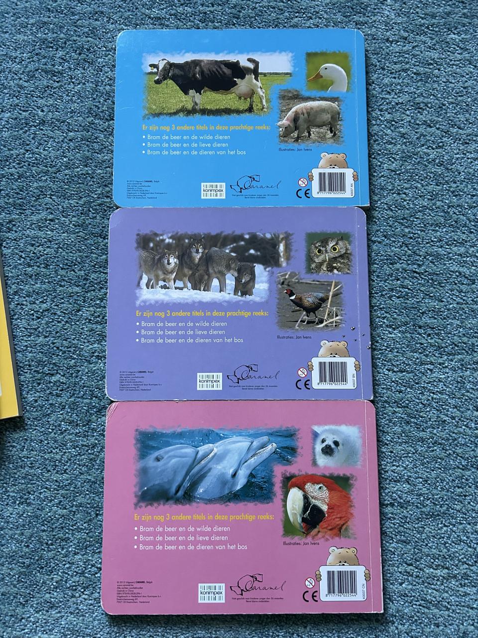 Bram de beer, 3 boekjes