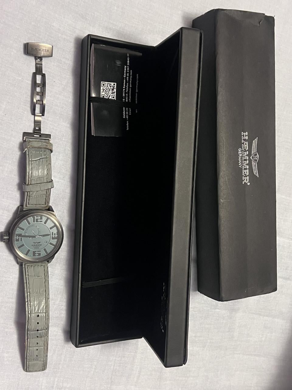 Haemmer HM-02 Titana Mechanica Herenhorloge 50 mm Automatic