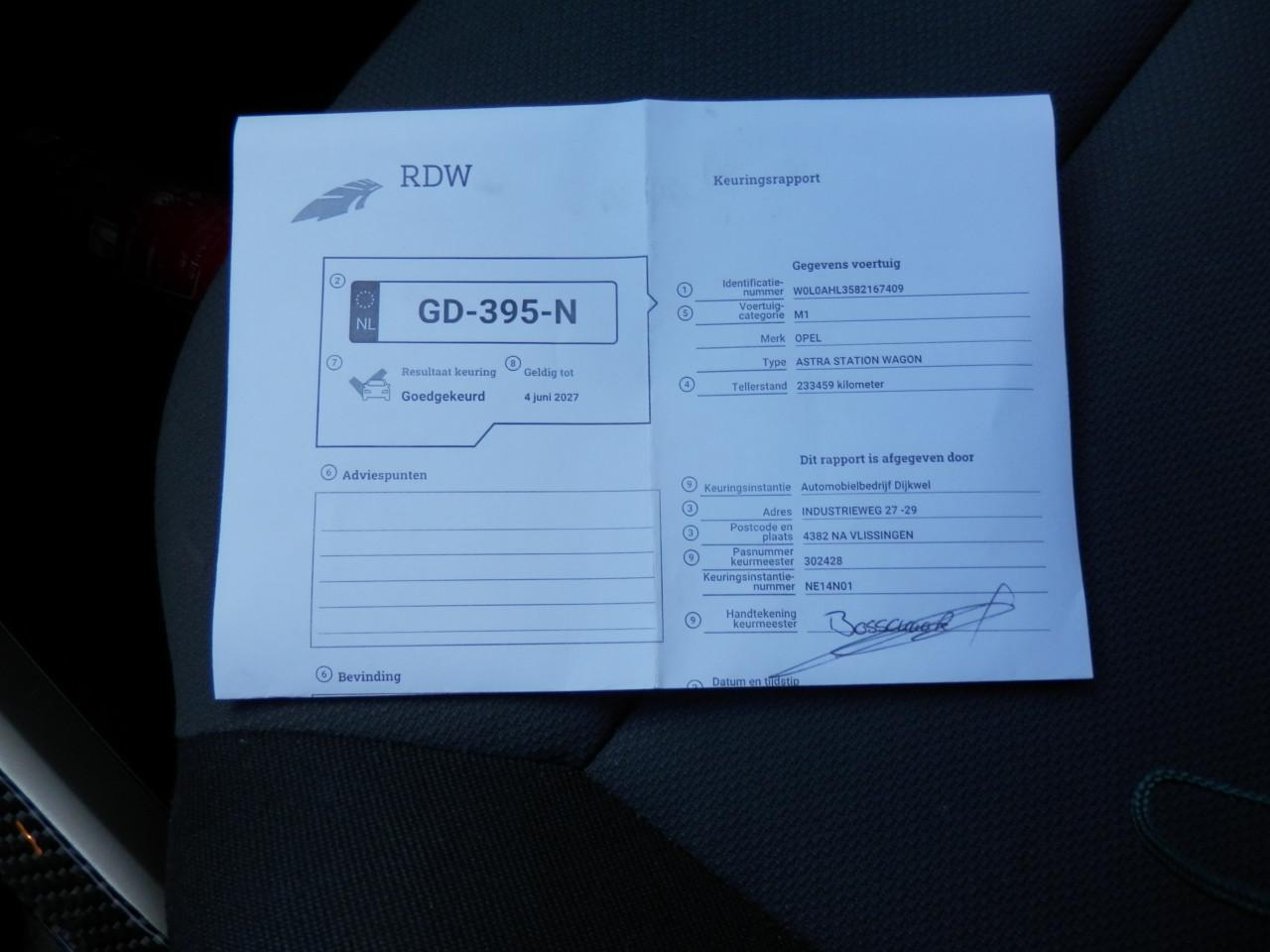 Auto Garant Biedt Aan: Opel Astra 1.4 Business