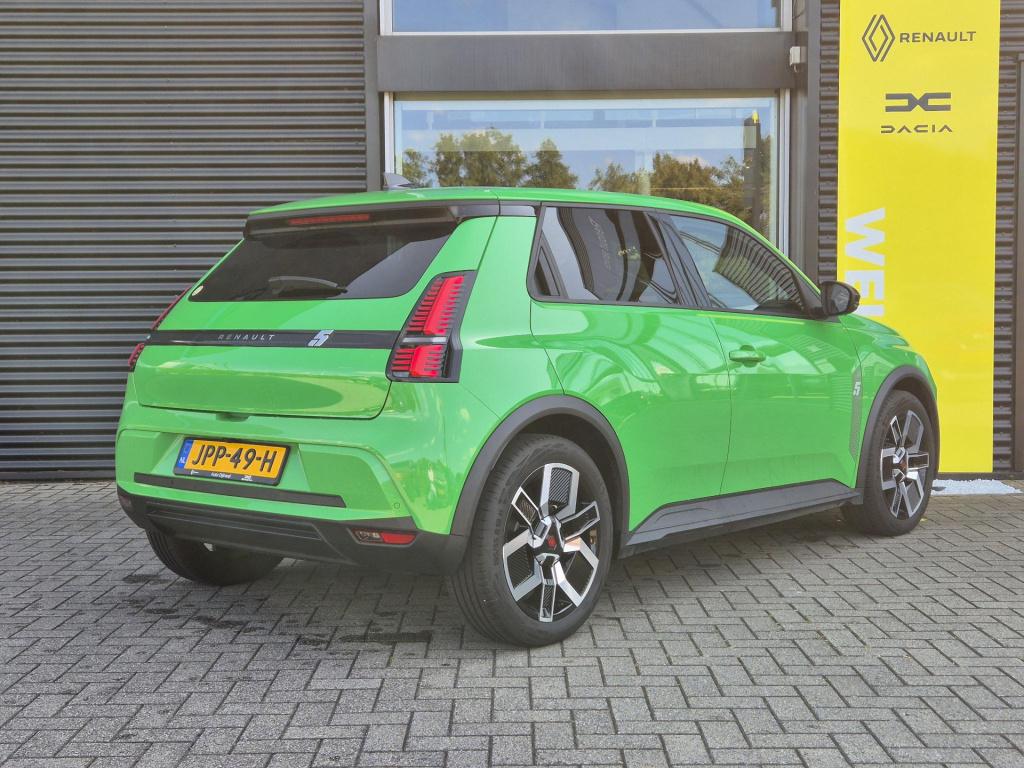 Renault 5 comfort range techno 52 kwh pack winter, v2g, navigatie, apple/an
