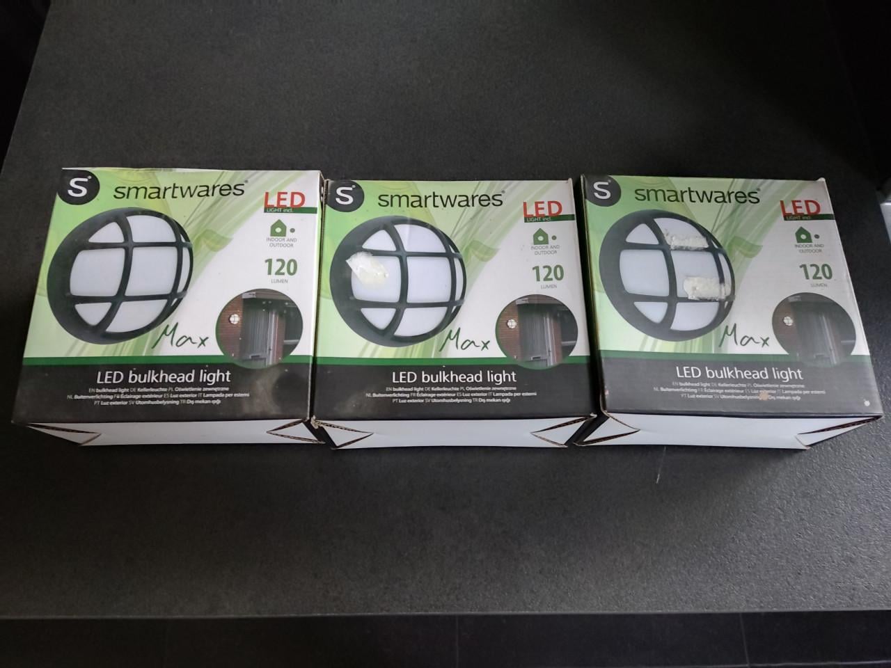 Led Muur / Plafondlamp - Binnen/Buiten - NIEUW