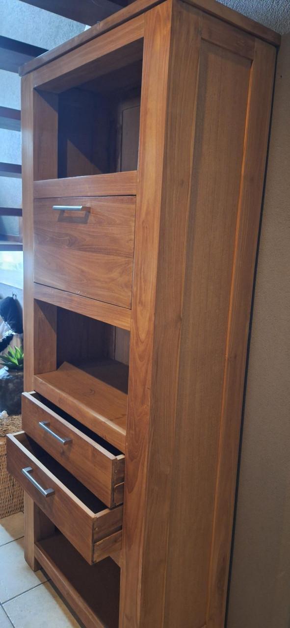 Prachtige Teakhouten Kast