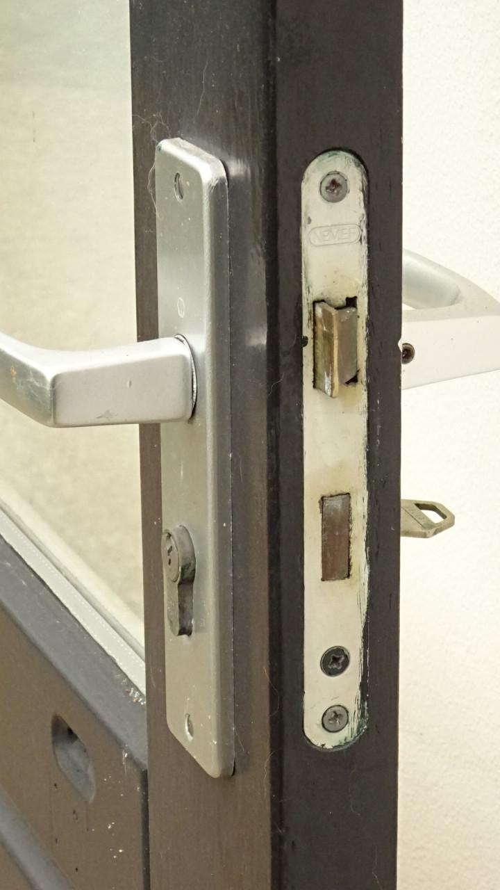 Hardhouten achterdeur