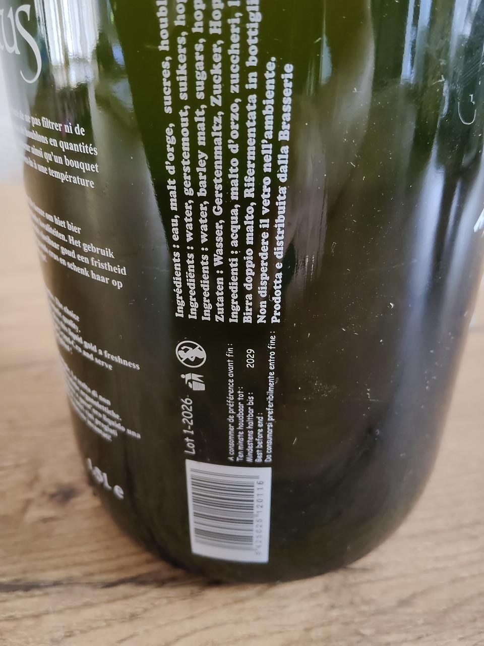 Magnum fles Lupulus Krush Tripel speciaalbier