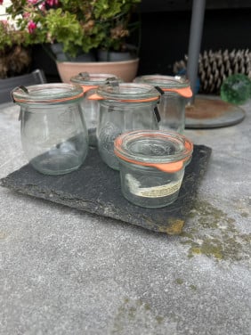 Kleine weck potjes