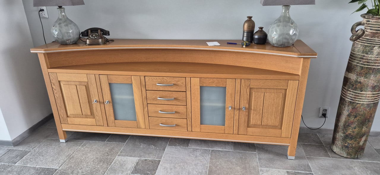 Eetkamer tafel eiken