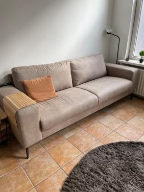 MOET DIT WEEKEND WEG: HACO 3-zitsbank + Loveseat - 1 jaar oud