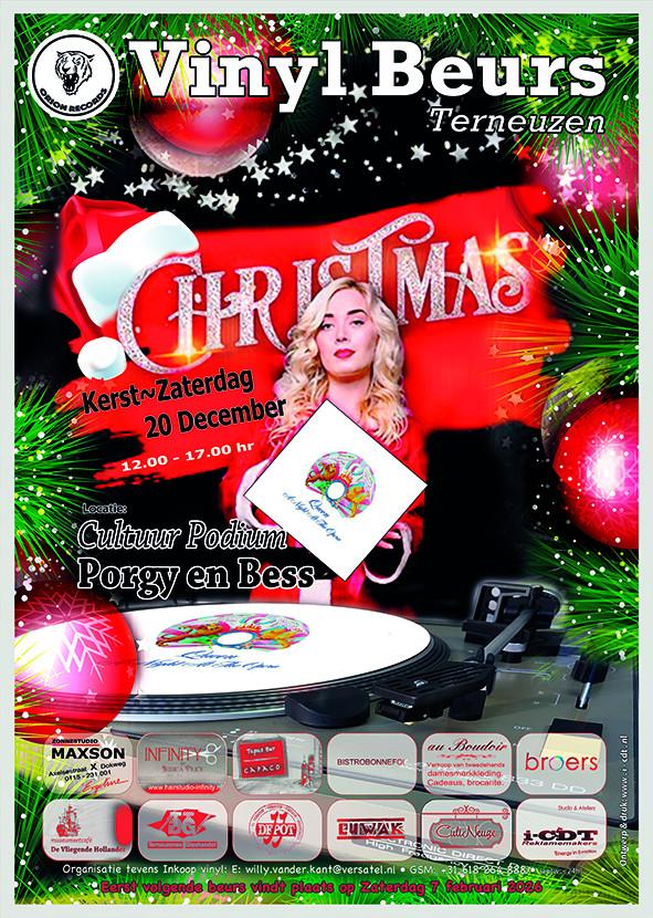 Vinyl-Kerst editie in Porgy en Bess Terneuzen