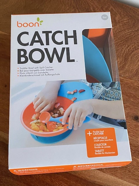 Boon | Catch Bowl Eetkom | Oranje blauw