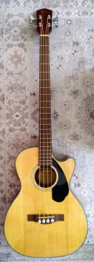 Fender CB-60SCE semi-acoustische basgitaar z.g.a.n. 175 euro!