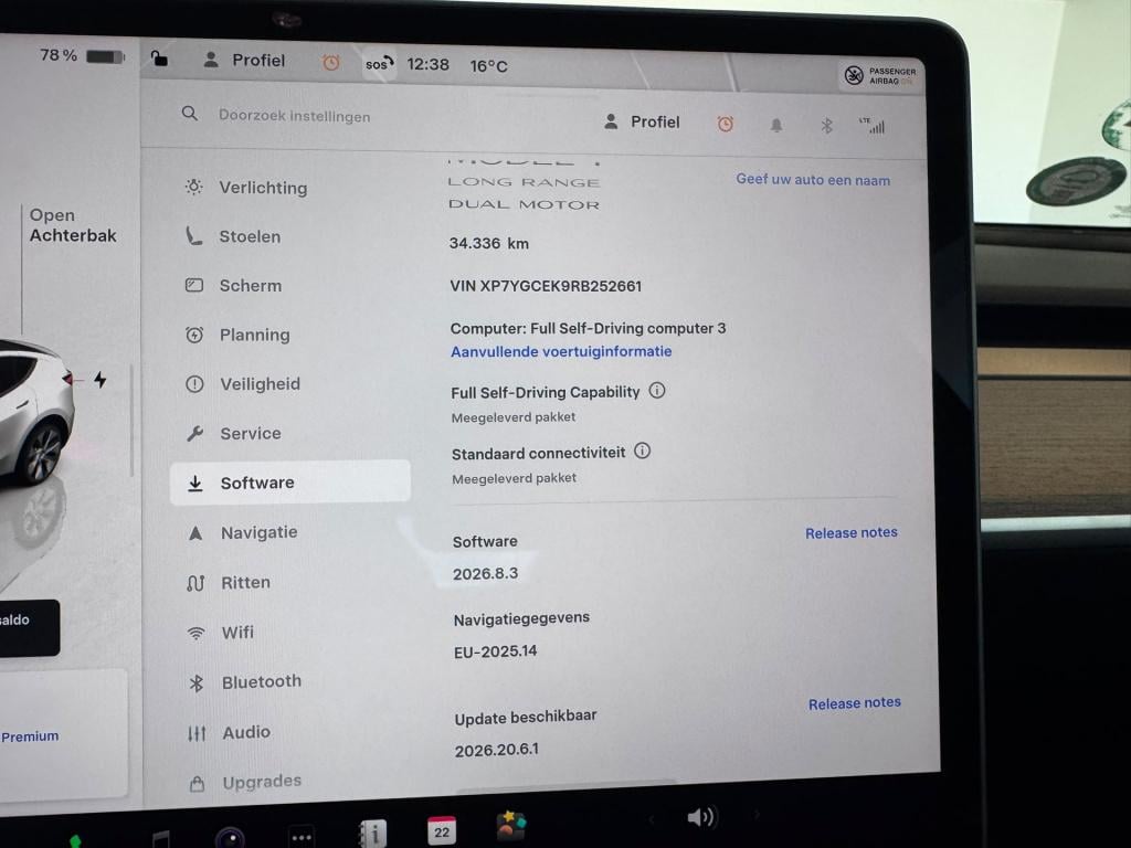 Tesla Model Y long range awd 75 kwh
