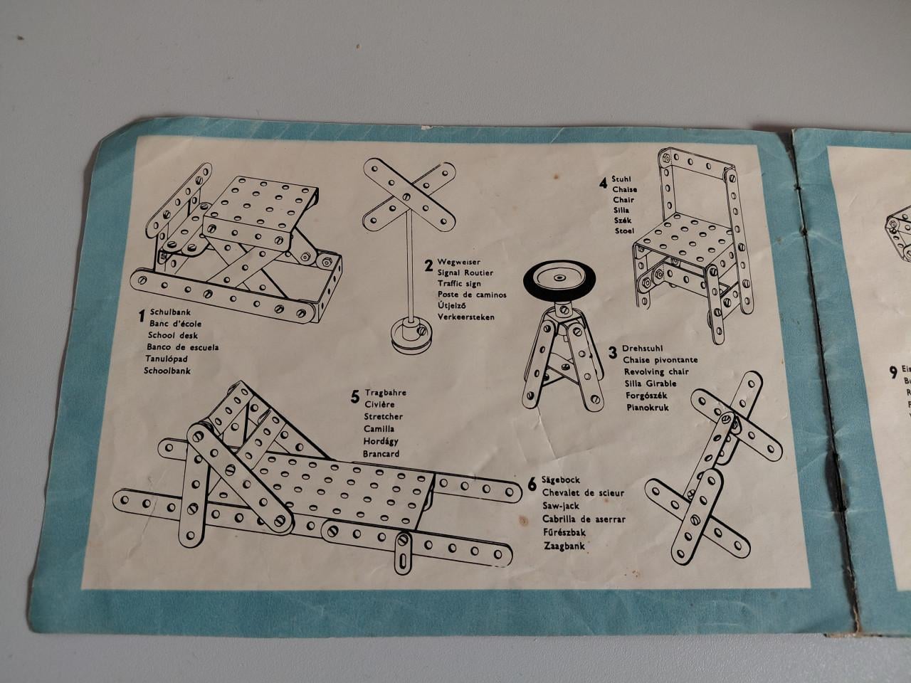 Mechanika vintage constructie bouwdoos