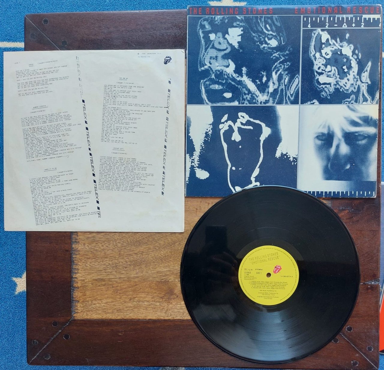 4x LP van Rolling Stones