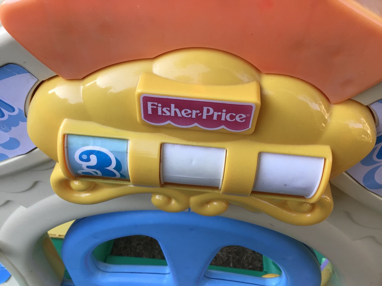 Vintage Fisher Price activity deur