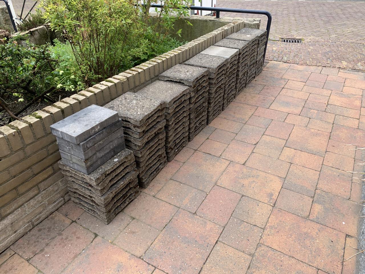 Drainage tegels balkon/terras incl leggers