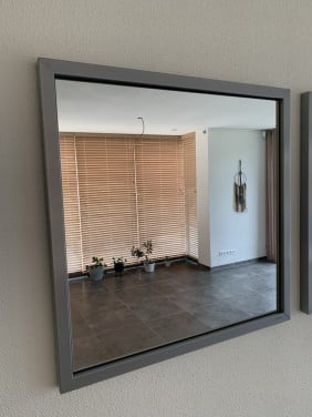 Prachtige Bony Design aluminium spiegel (s)