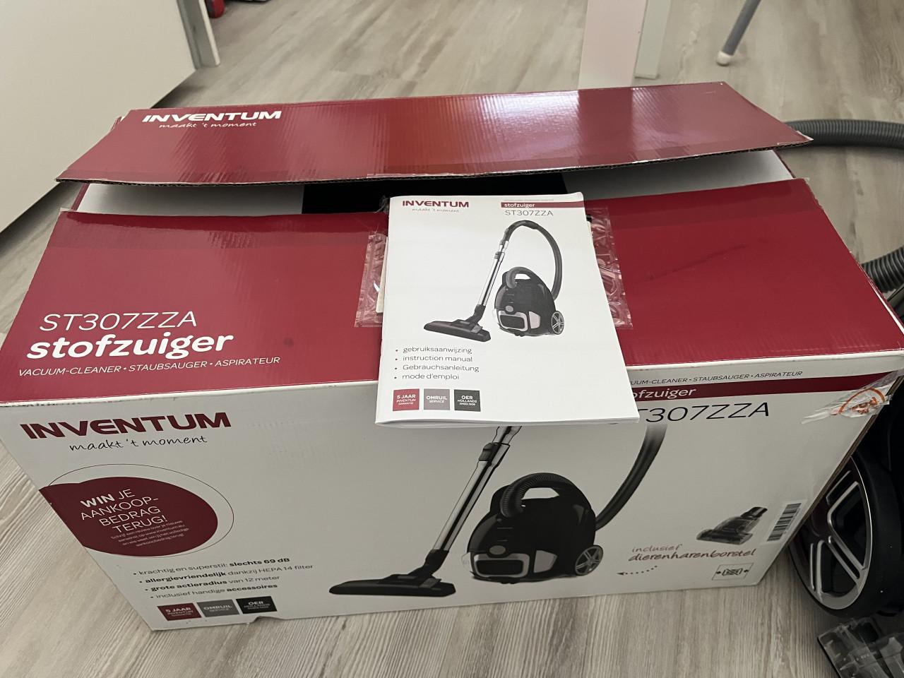 Te koop Inventum stofzuiger Z.G.A.N.