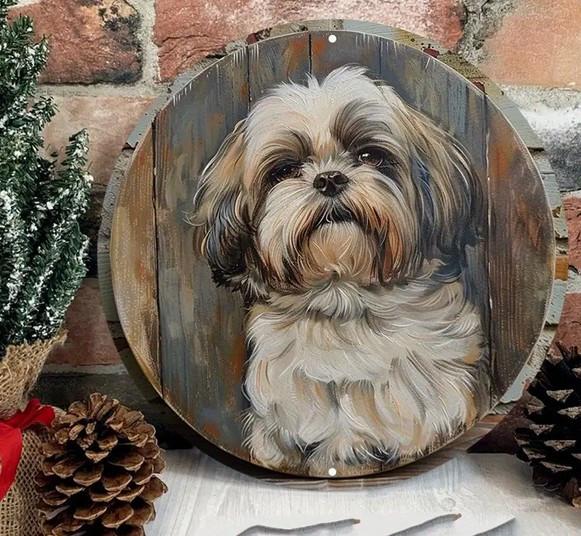 Shih tzu ( metaal )