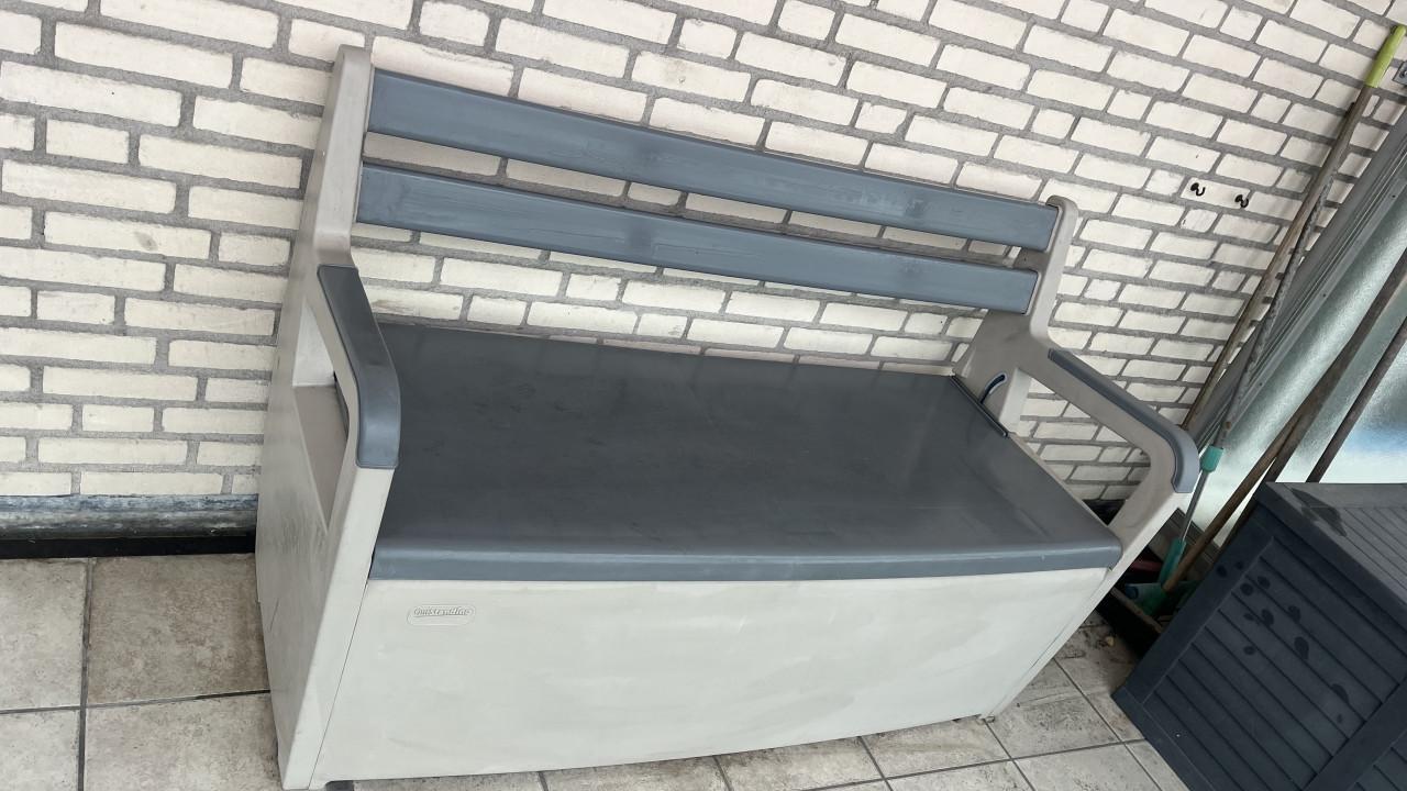2 Keter Outdoor Storage Benches