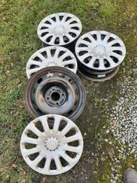 4 stalen velgen