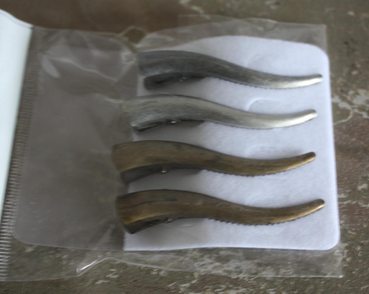 Nieuw in verpaking 4 haar clipjes