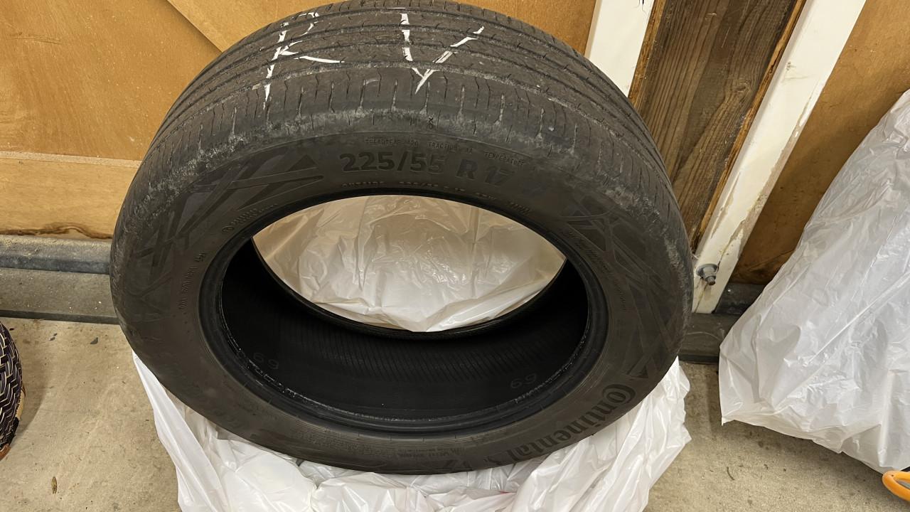 4x autoband Continental Ecocontact6 225/55 R17